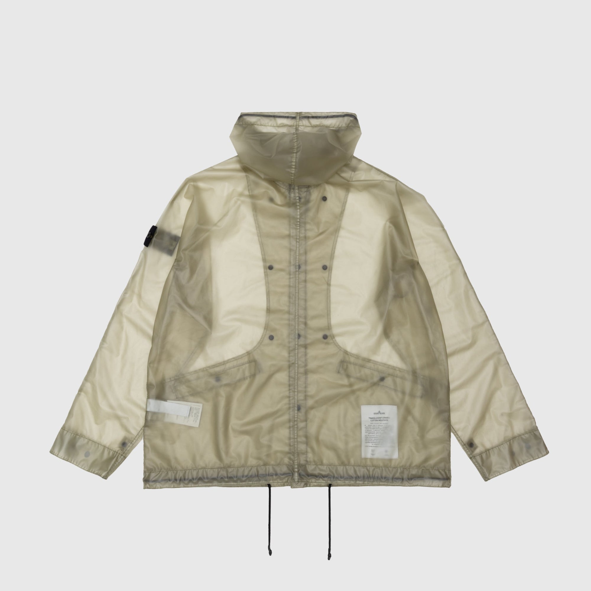 Оригінальна Translucent Cover+cotton Moleskin Jacket Stone island – збільшений вид