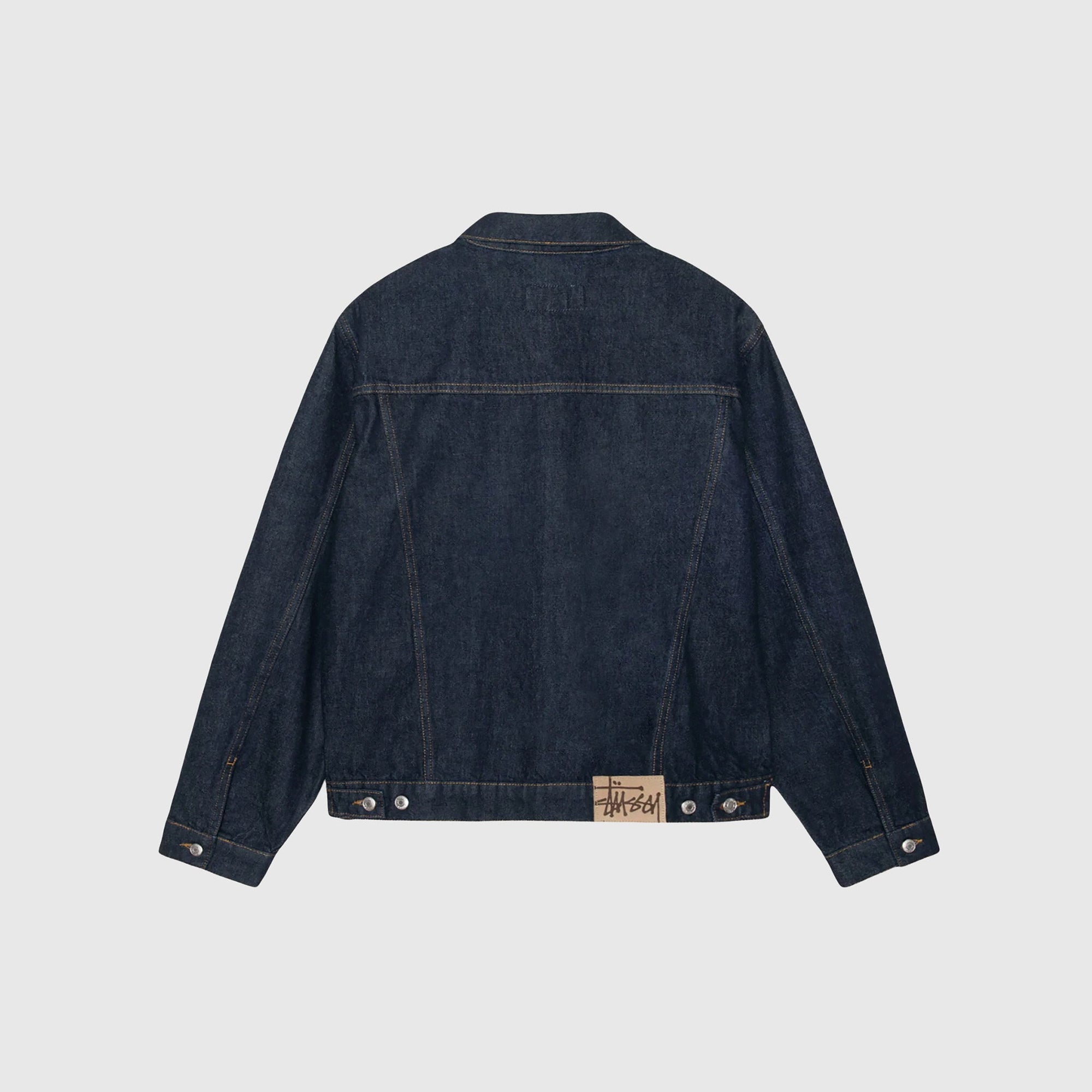Trucker Denim Stussy – Гарантія оригінальності – вид ззаду
