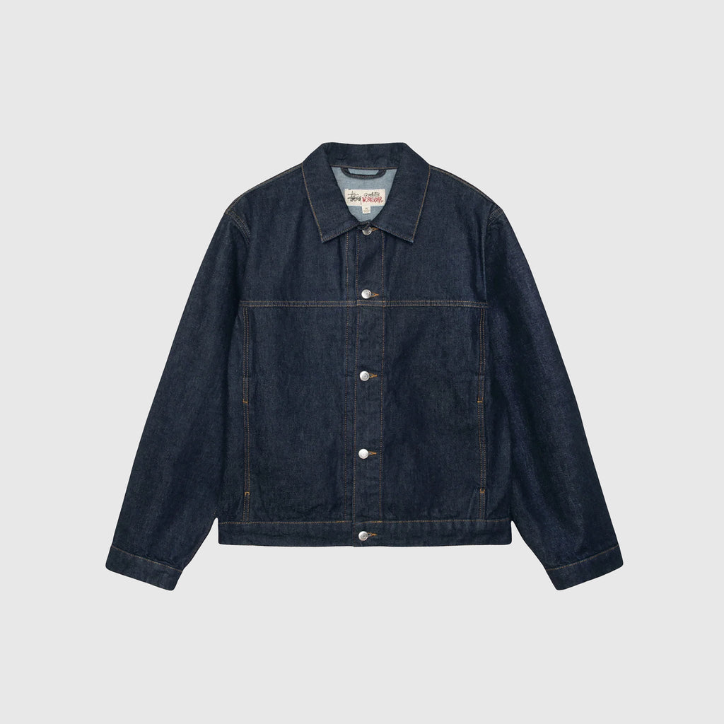 Trucker Denim Stussy – Гарантія оригінальності – боковий вид