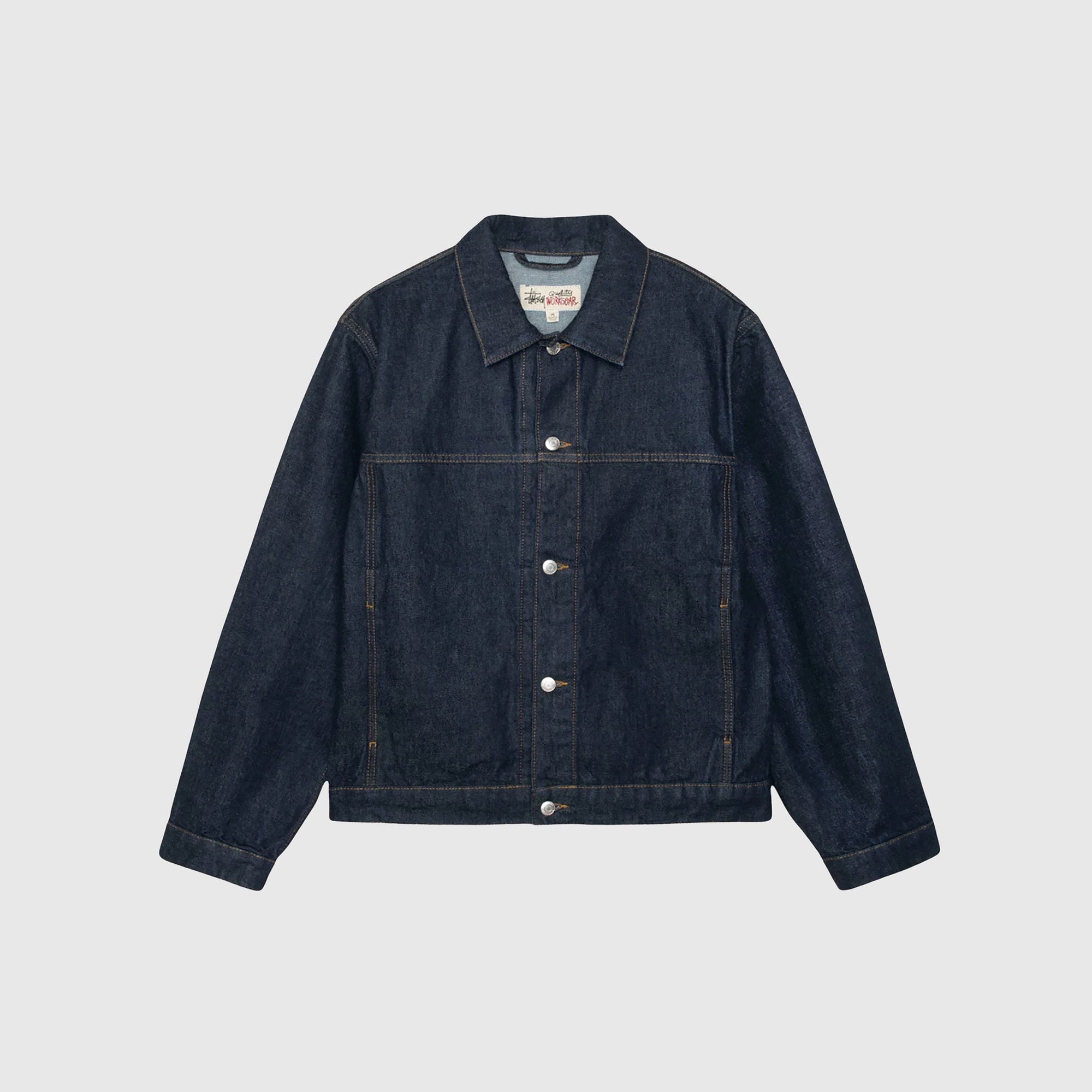 Trucker Denim Stussy – Гарантія оригінальності – боковий вид