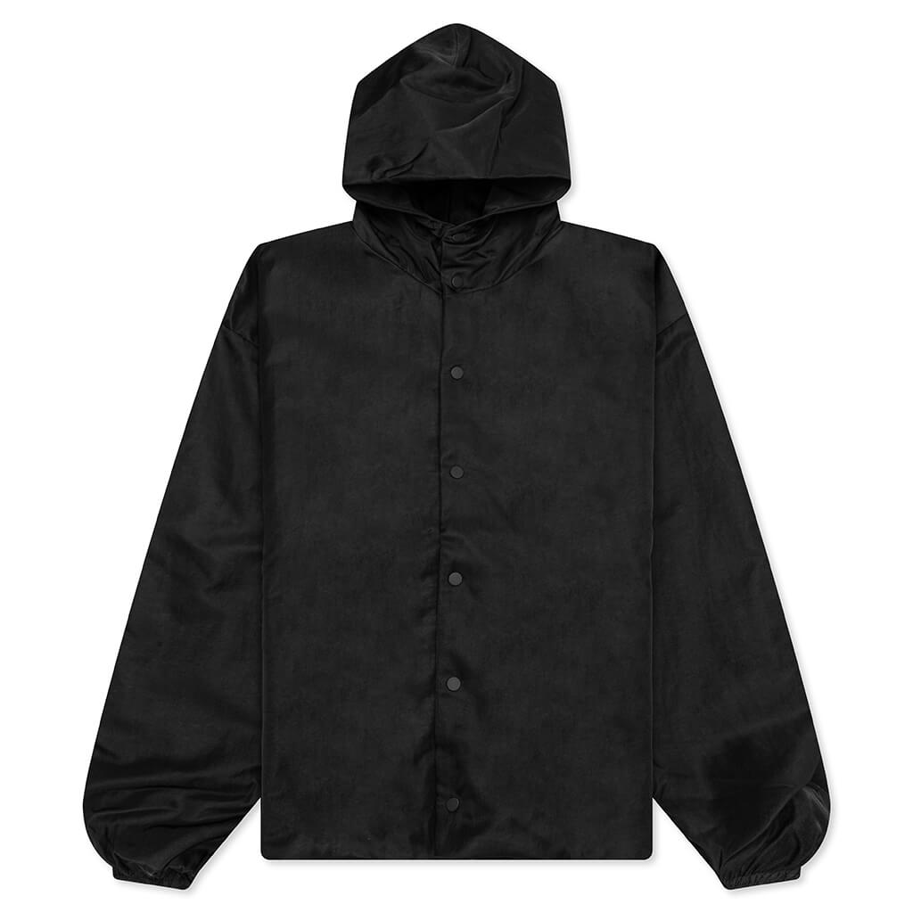 Textured Nylon Hooded Coaches Jacket Fear of god – Гарантія оригінальності – боковий вид