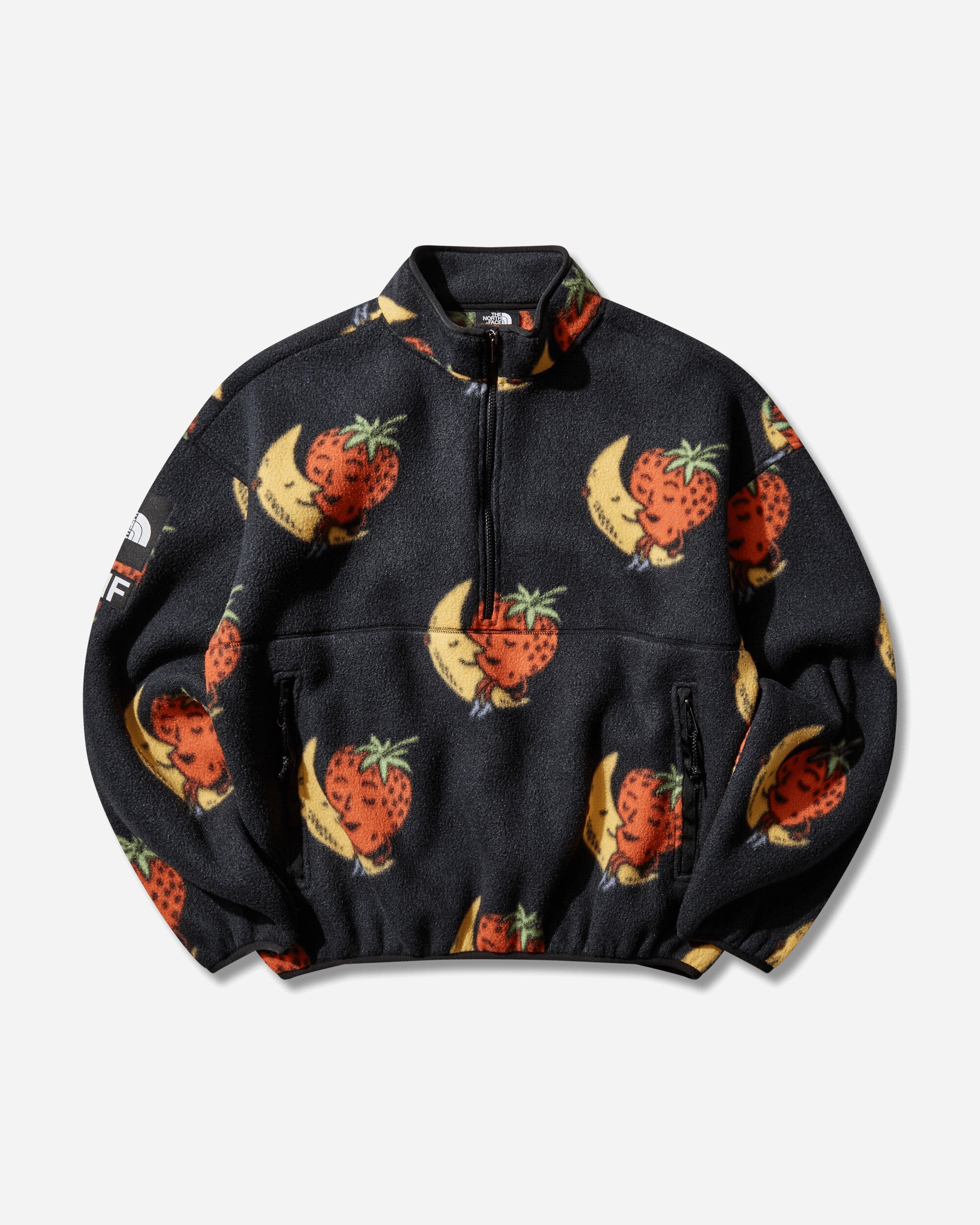 Оригінальна Sky High Farm Goods Sherpa Fleece Black The north face – боковий вид