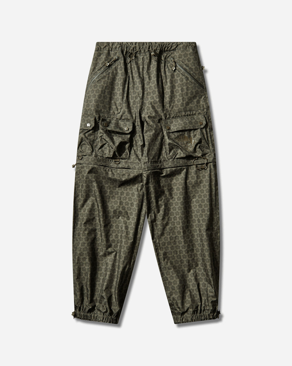 Оригінальна Womens Cecilie Bahnsen Carla Spectra Pants Forest Night Green The north face – боковий вид