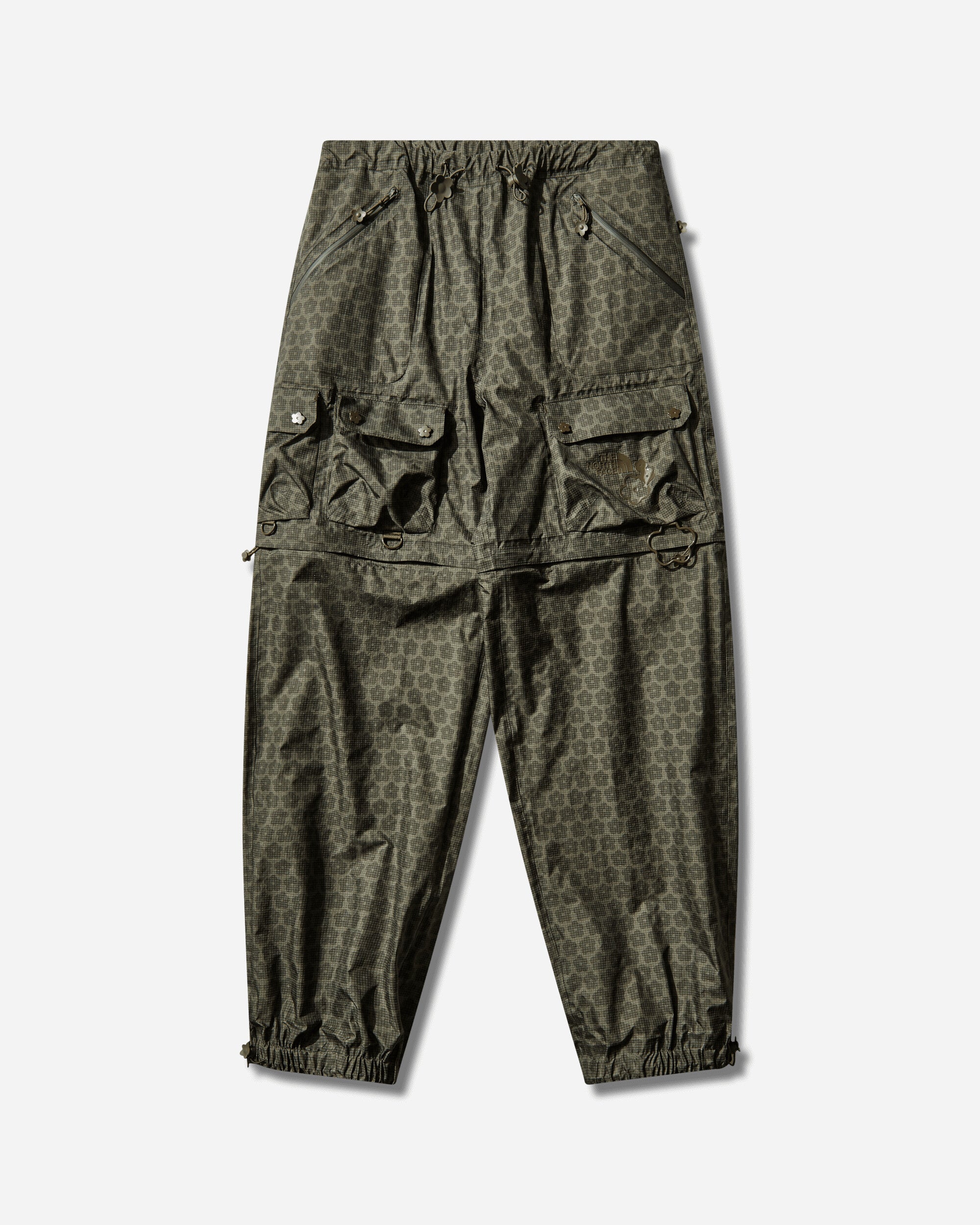 Оригінальна Womens Cecilie Bahnsen Carla Spectra Pants Forest Night Green The north face – боковий вид