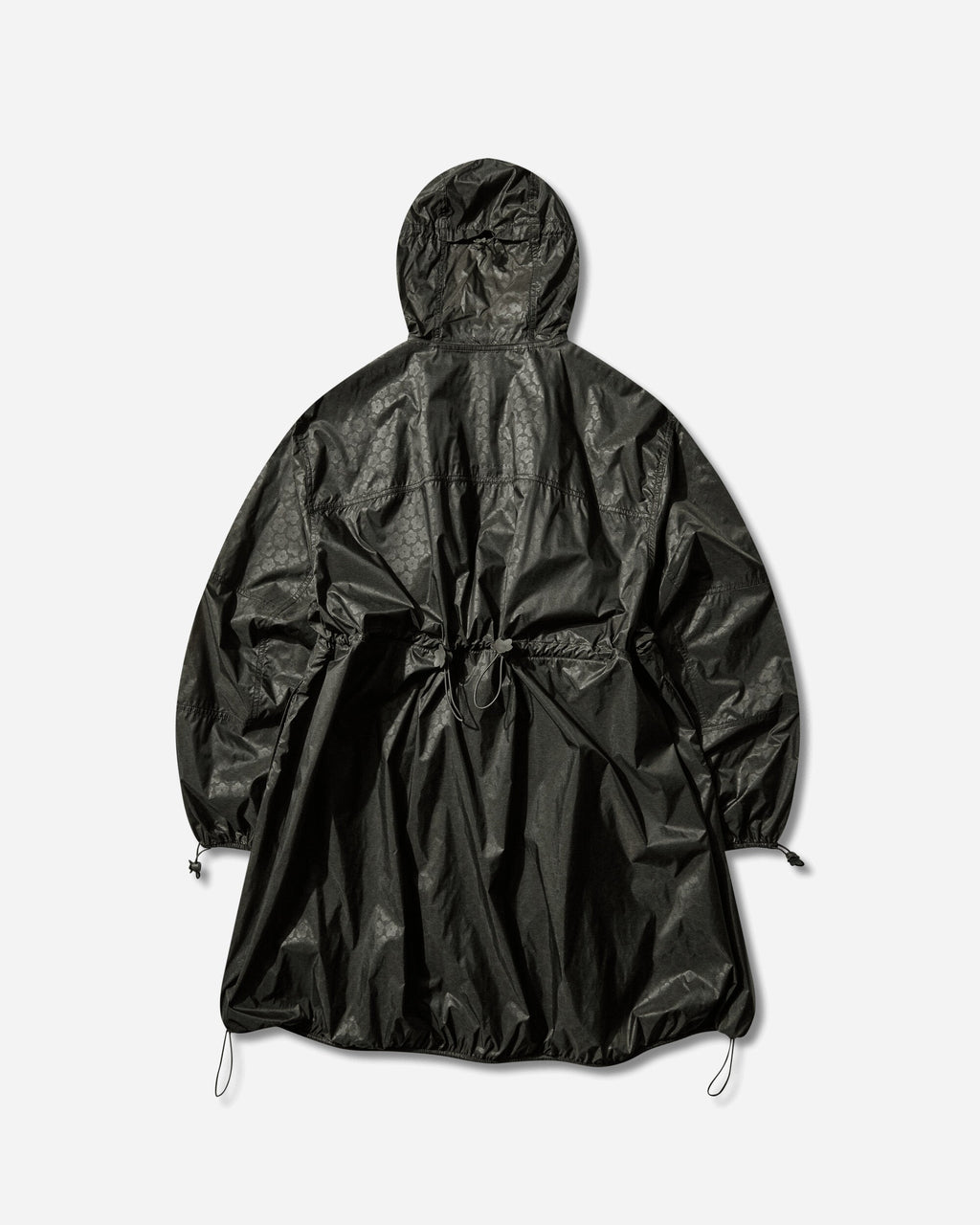 Оригінальна Womens Cecilie Bahnsen Emma Long Wind Jacket Forest Night Green The north face – вид ззаду