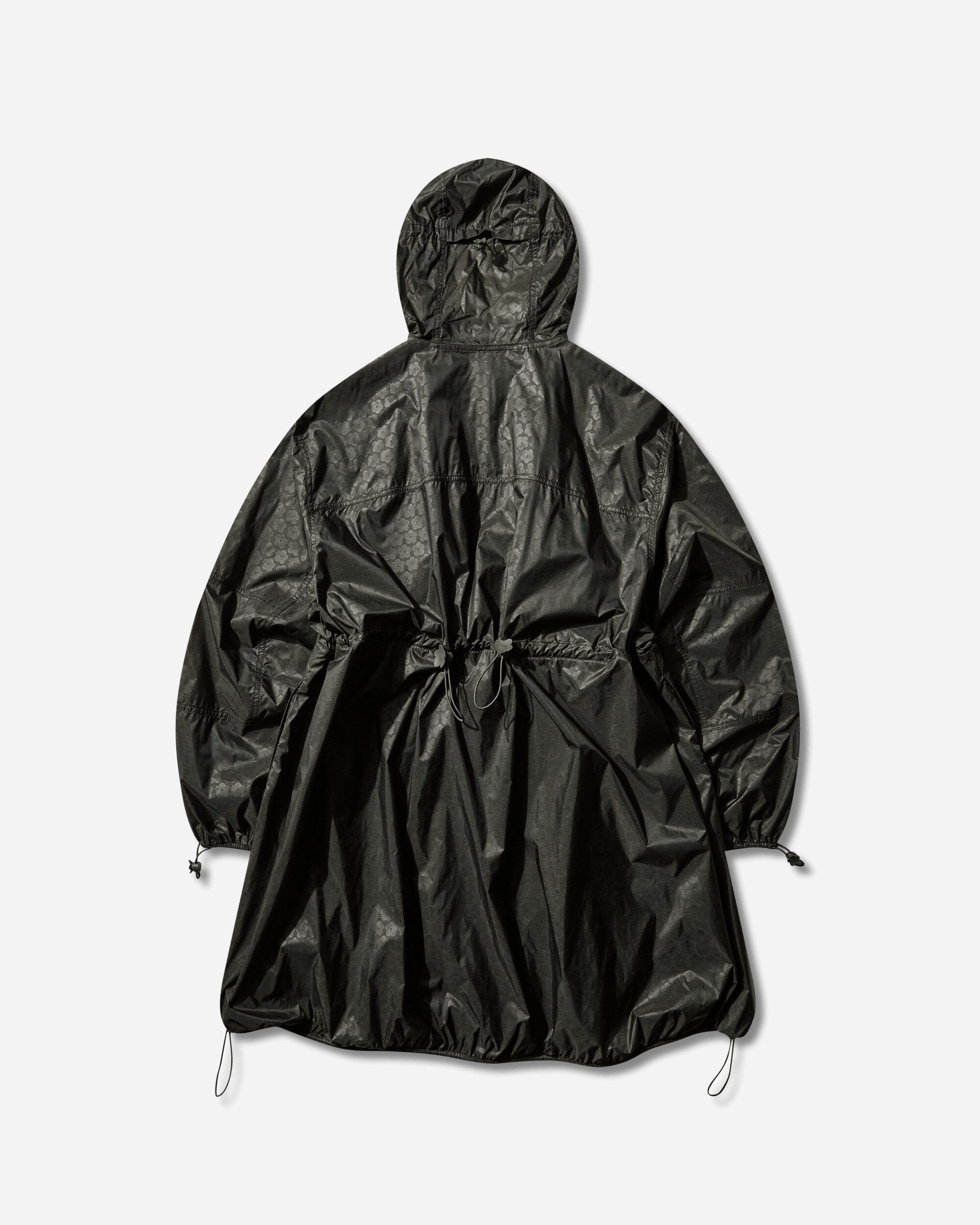 Оригінальна Womens Cecilie Bahnsen Emma Long Wind Jacket Forest Night Green The north face – вид ззаду
