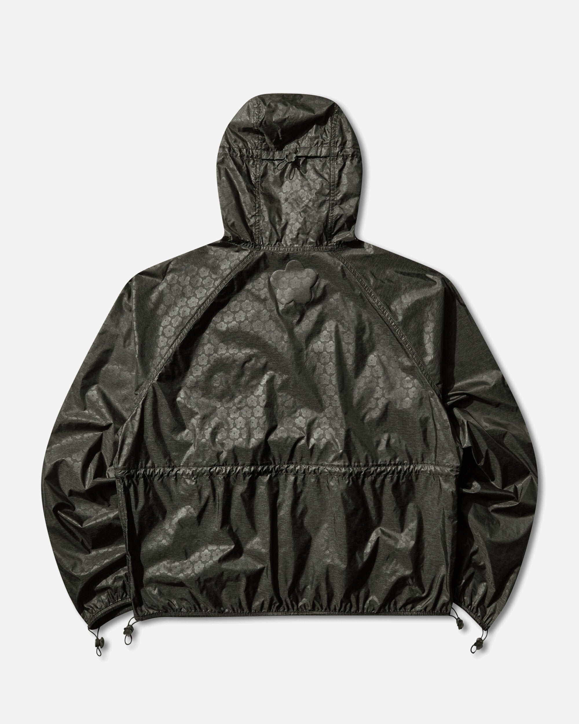 Womens Cecilie Bahnsen Marlowe Pullover Wind Jacket Forest Night Green The north face – Гарантія оригінальності – вид ззаду