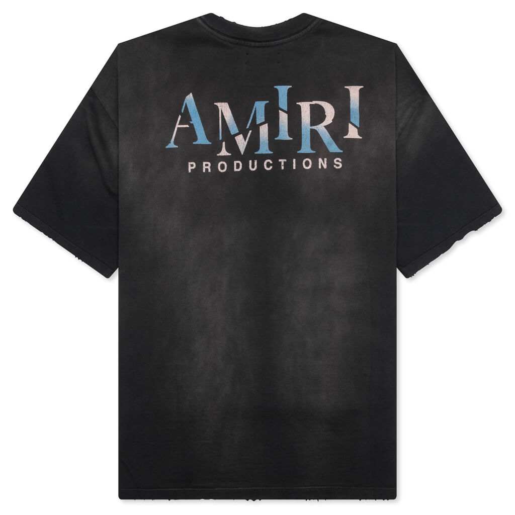 Theatre Masks Oversized Tee Amiri – Гарантія оригінальності – вид ззаду