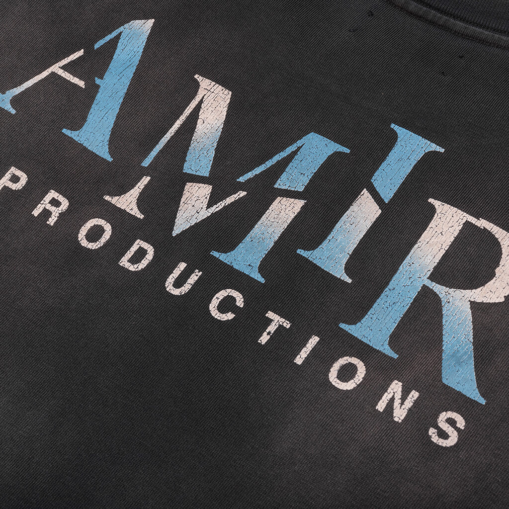 Theatre Masks Oversized Tee Amiri – Гарантія оригінальності – детальний вид