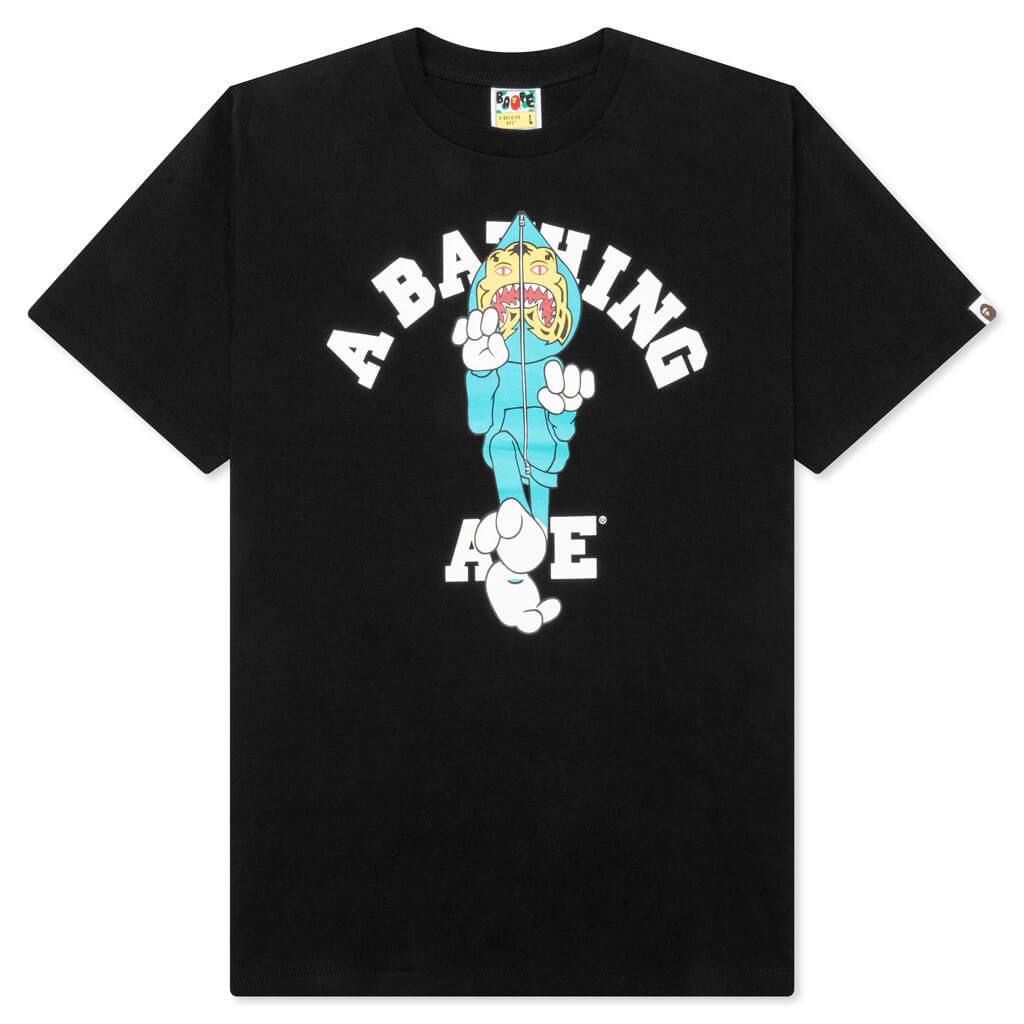 Tiger Milo College Tee A bathing ape – Гарантія оригінальності – боковий вид