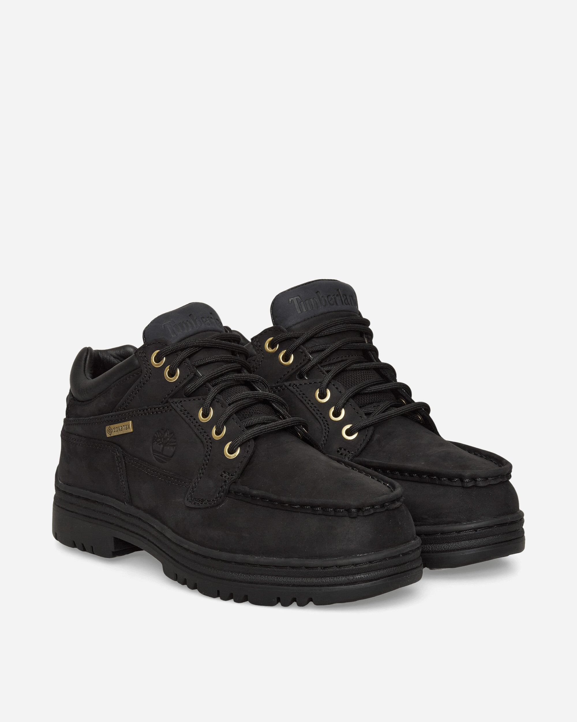 Оригінальна Heritage Low Lace-Up Gore-Tex Bootie Boots Black Timberland – вид ззаду