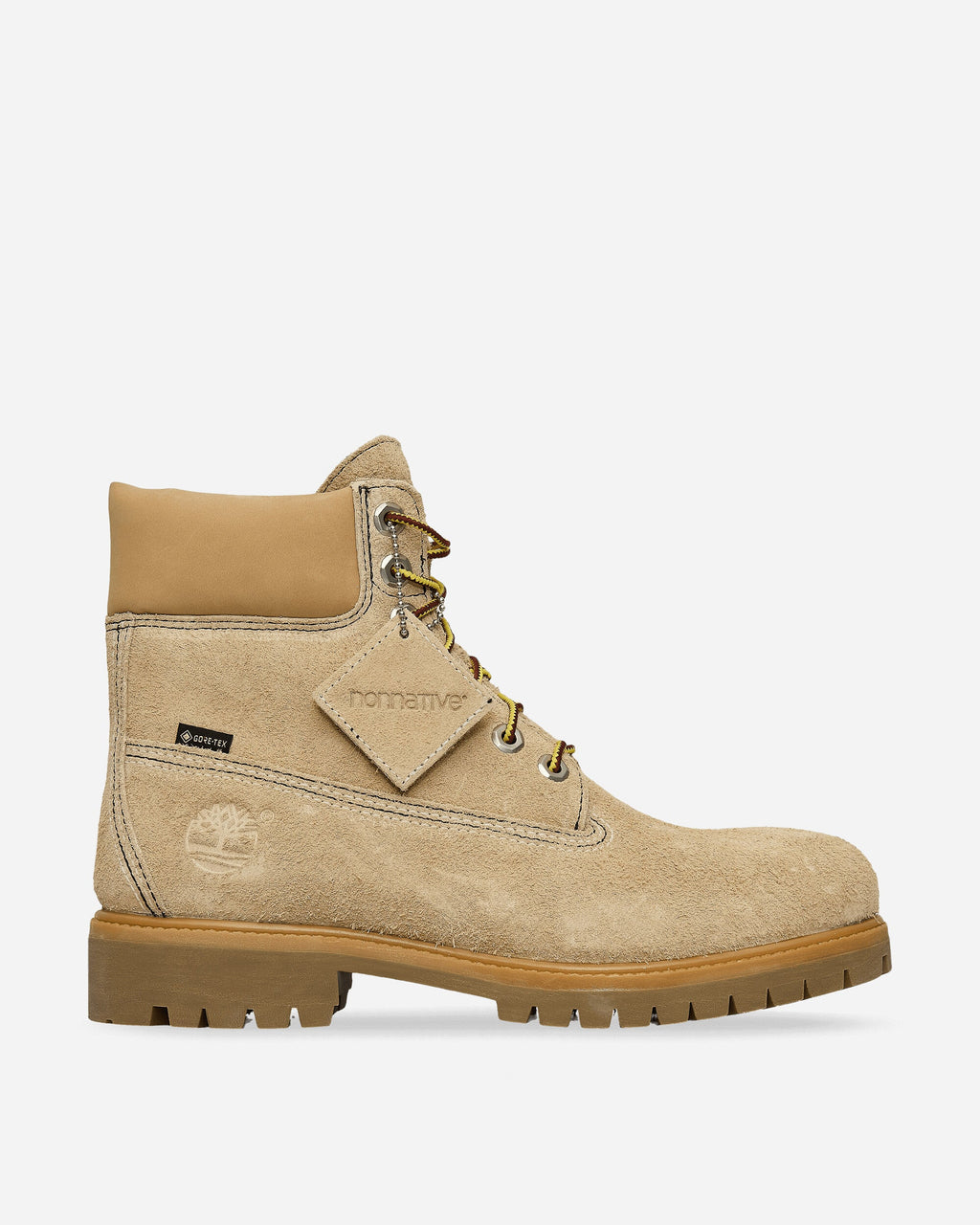 Оригінальна Nonnative 6-Inch Lace-Up Gore-Tex Boots Light Beige Timberland – боковий вид