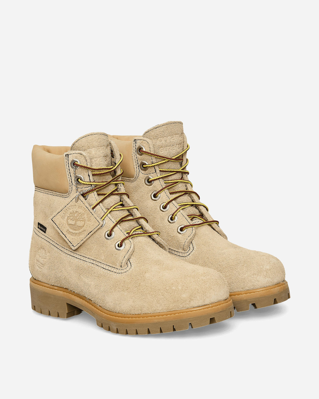 Оригінальна Nonnative 6-Inch Lace-Up Gore-Tex Boots Light Beige Timberland – вид ззаду