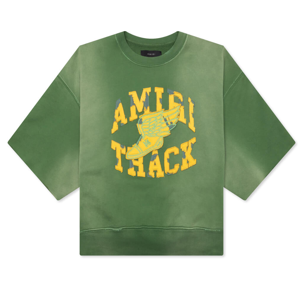 Track Cut Off Crewneck Amiri оригінал – Купити в Україні – боковий вид
