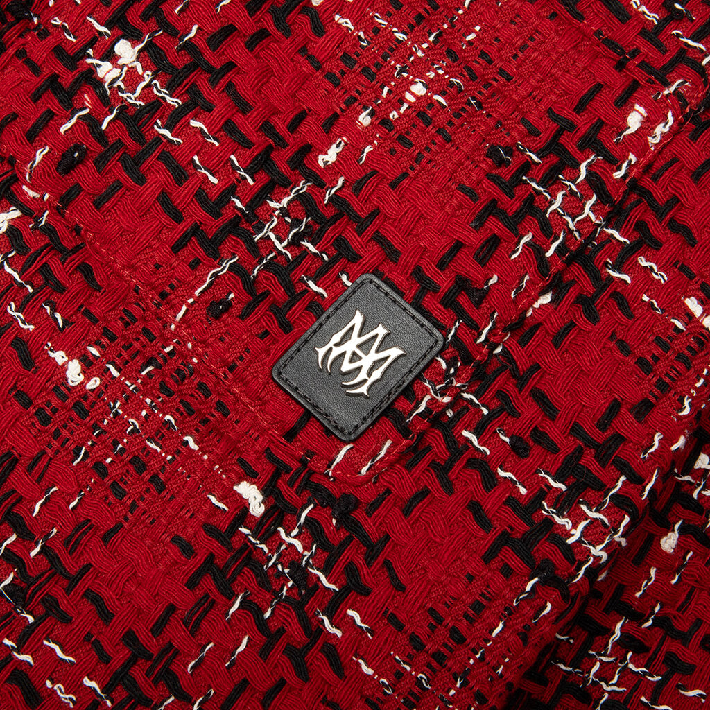 Tweed Flannel Overshirt Amiri – Гарантія оригінальності – детальний вид