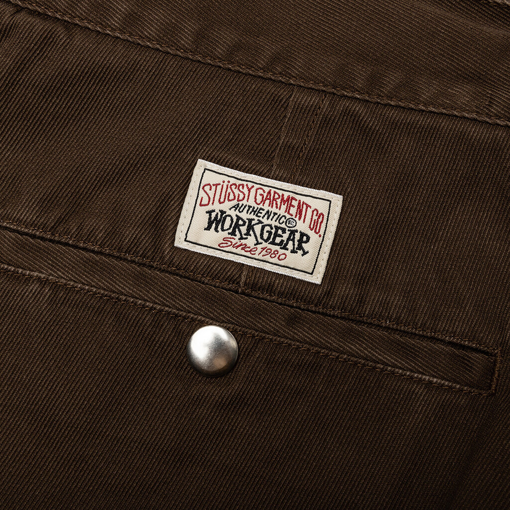 Twill Workgear Trouser Stussy – Гарантія оригінальності – збільшений вид
