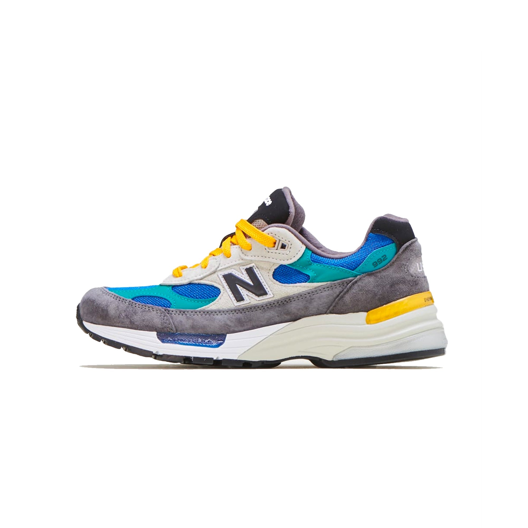 Оригінальна Mens Made Us 992 Shoes Grey New balance – боковий вид