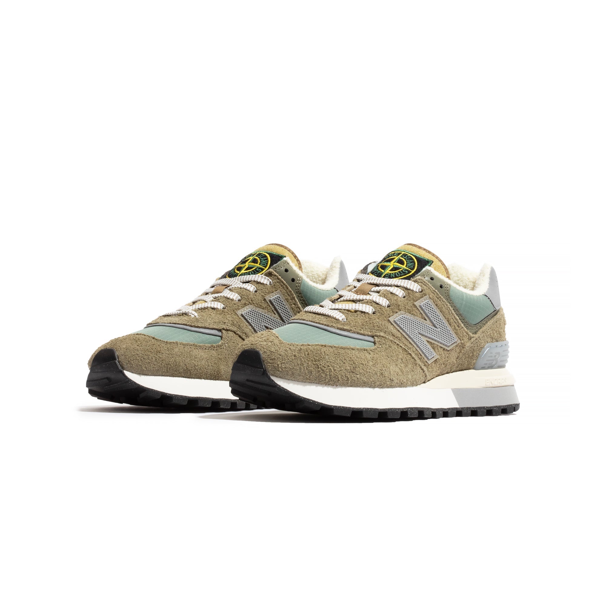 X Stone Island 574 Legacy Shoes New balance оригінал – Купити в Україні – вид ззаду