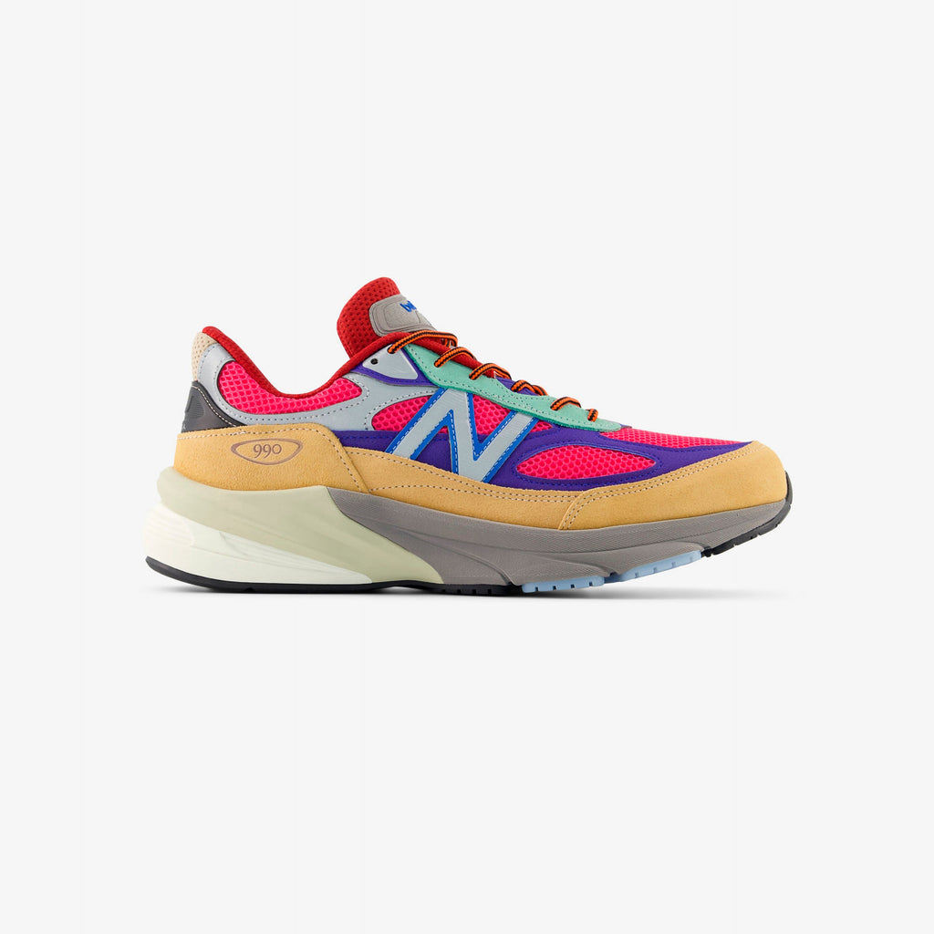 990v6 X Action Bronson New balance оригінал – Купити в Україні – боковий вид