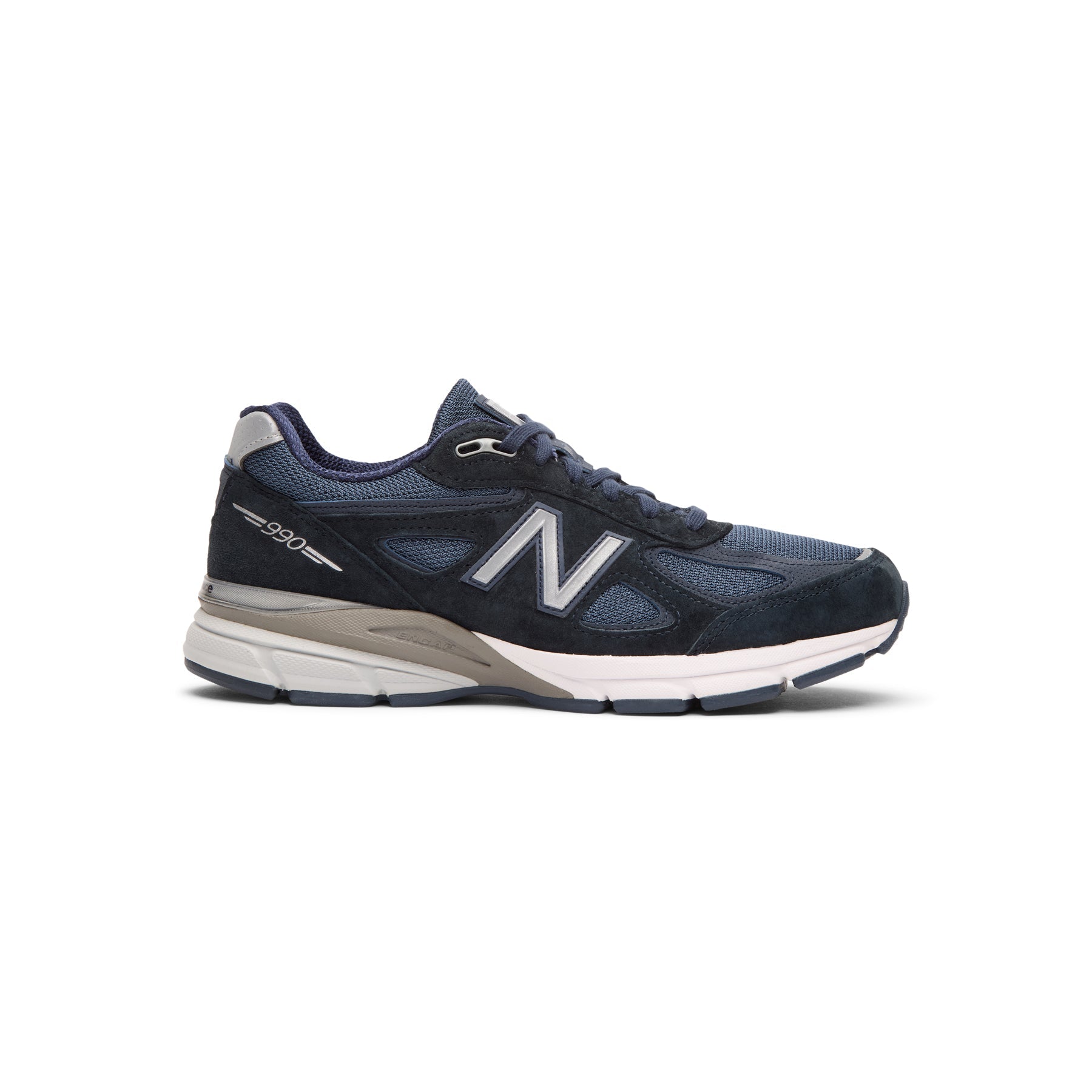 Made In Usa 990v4 New balance – Гарантія оригінальності – боковий вид