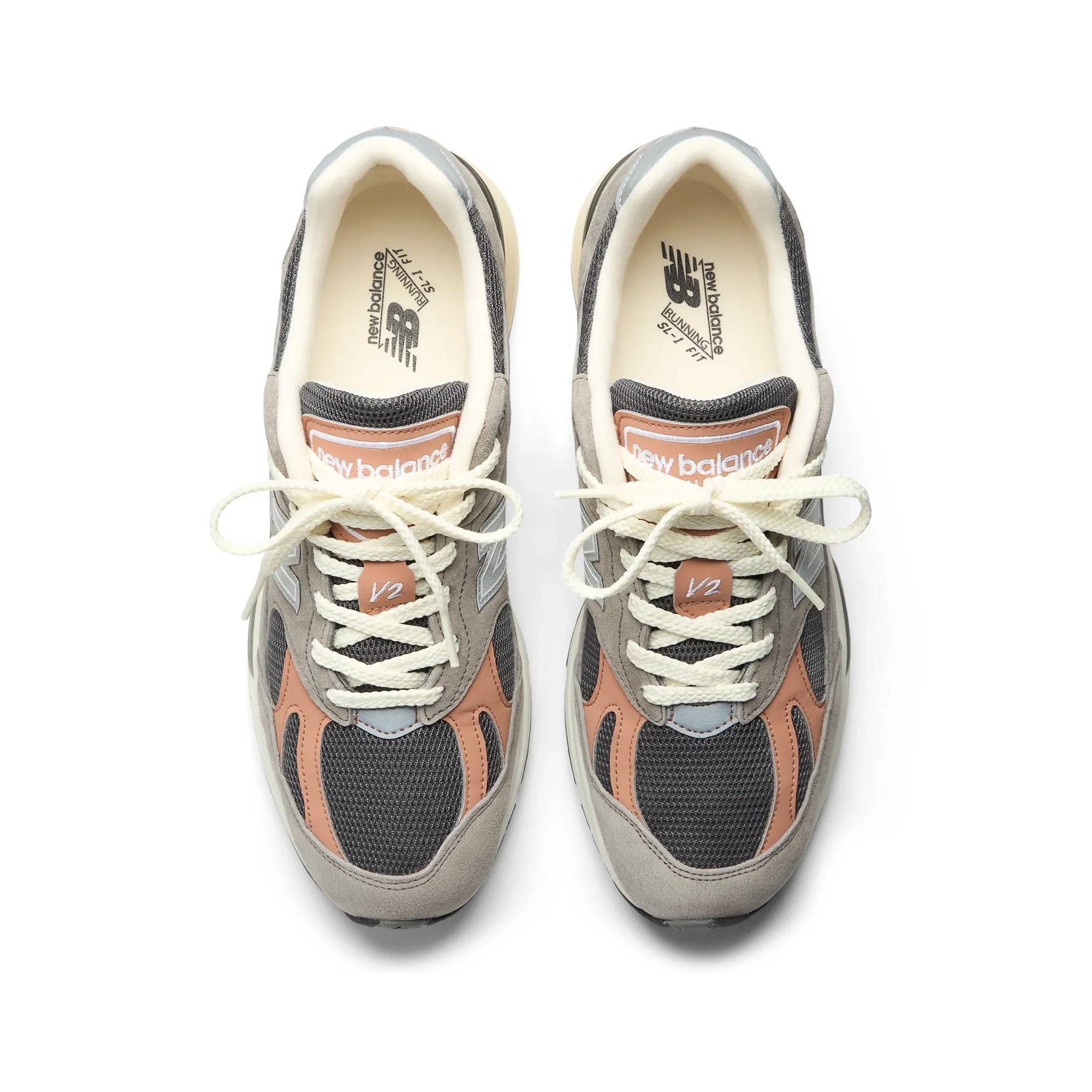 Оригінальна Mens Made In Uk 991v2 Shoes New balance – збільшений вид