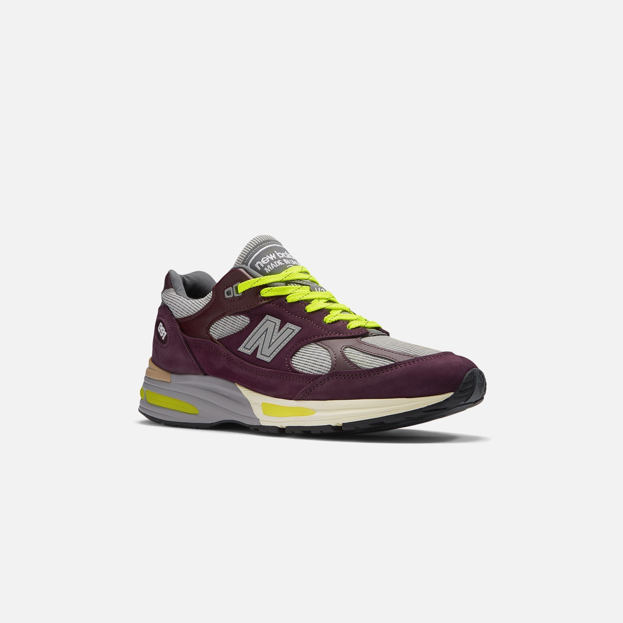 Made In Uk 991v2 Burgundy New balance – Гарантія оригінальності – збільшений вид