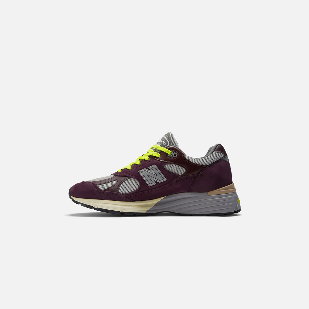 Made In Uk 991v2 Burgundy New balance – Гарантія оригінальності – детальний вид