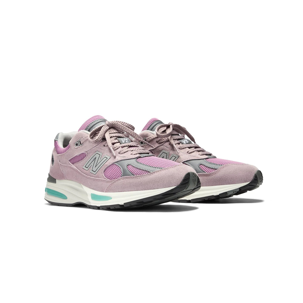 Оригінальна Mens Made In Uk 991v2 Shoes New balance – вид ззаду