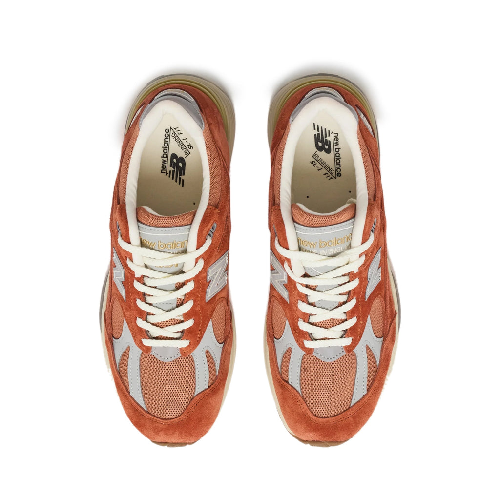 Оригінальна Mens Made In Uk 991v2 Shoes New balance – збільшений вид