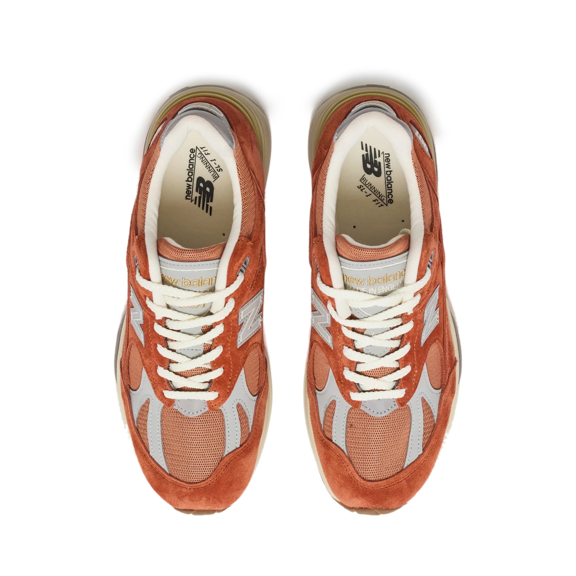 Оригінальна Mens Made In Uk 991v2 Shoes New balance – збільшений вид