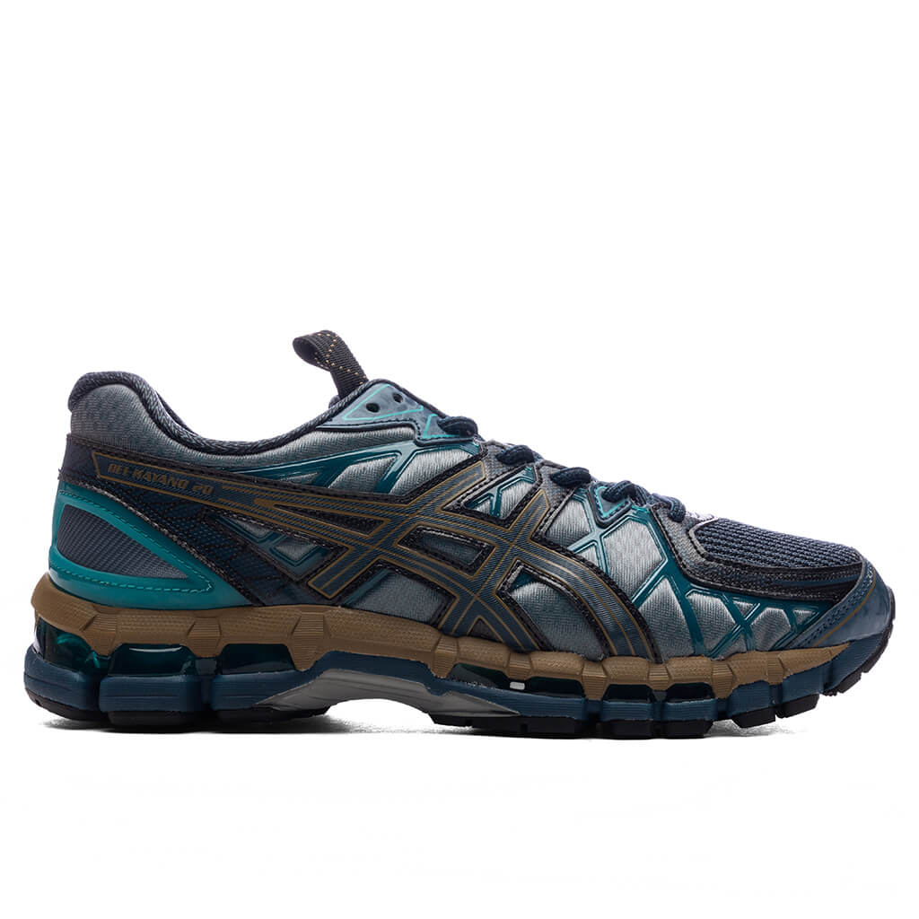 Оригінальна Ub10 S Gel Kayano 20 Vintage Indigo Asics – боковий вид