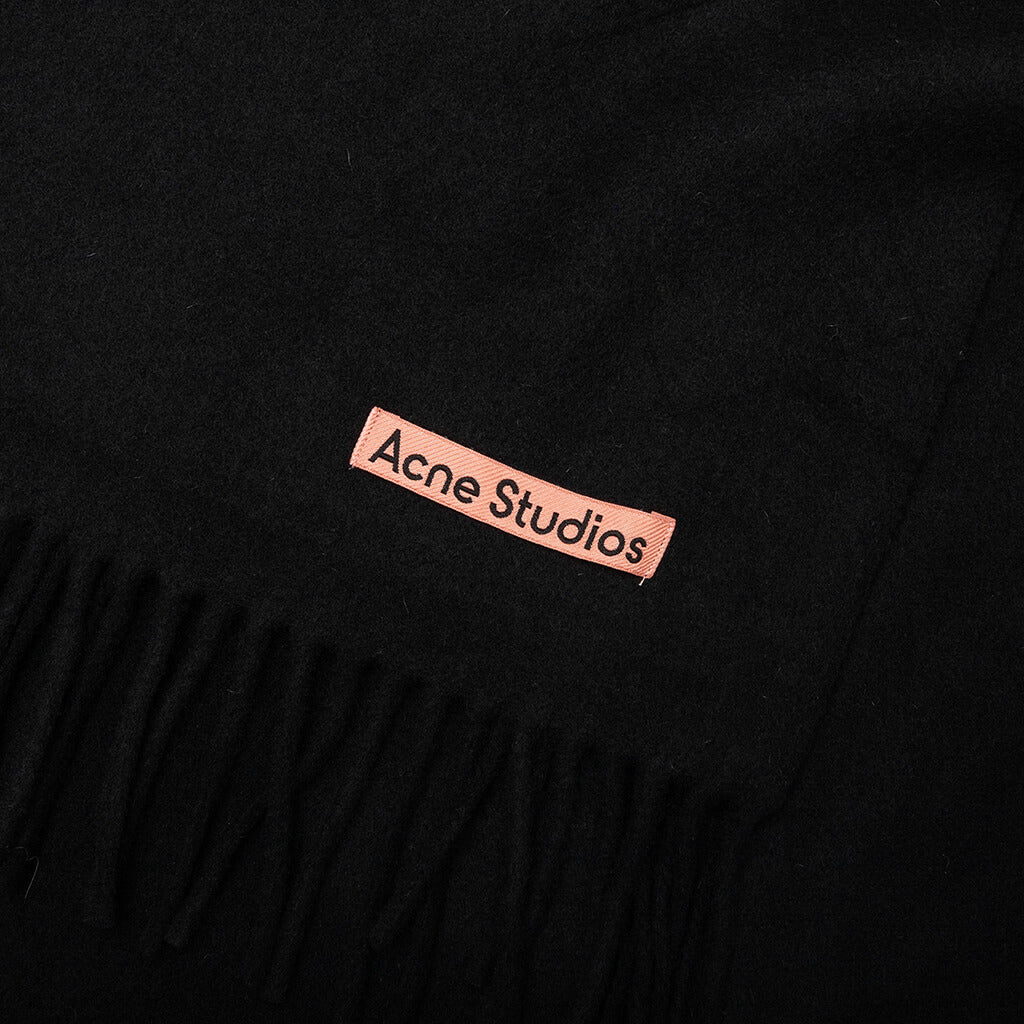 Fringe Wool Scarf Acne studios оригінал – Купити в Україні – вид ззаду