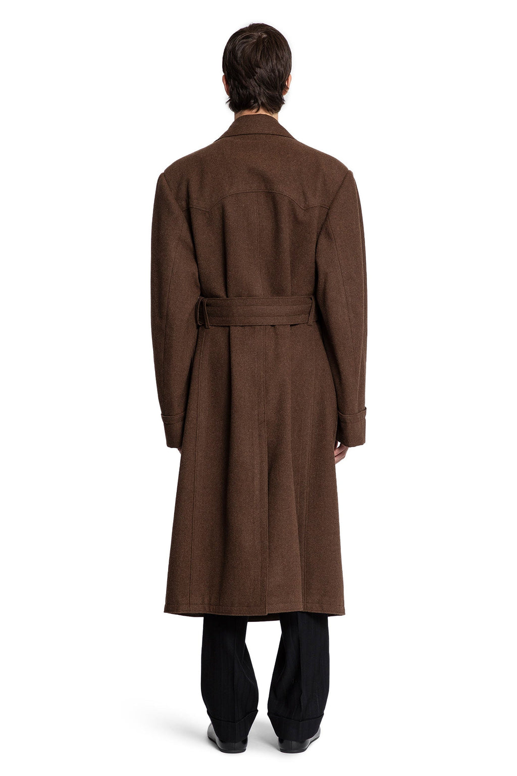 Shetland Chevron Double-Breasted Coat Prada – Гарантія оригінальності – збільшений вид