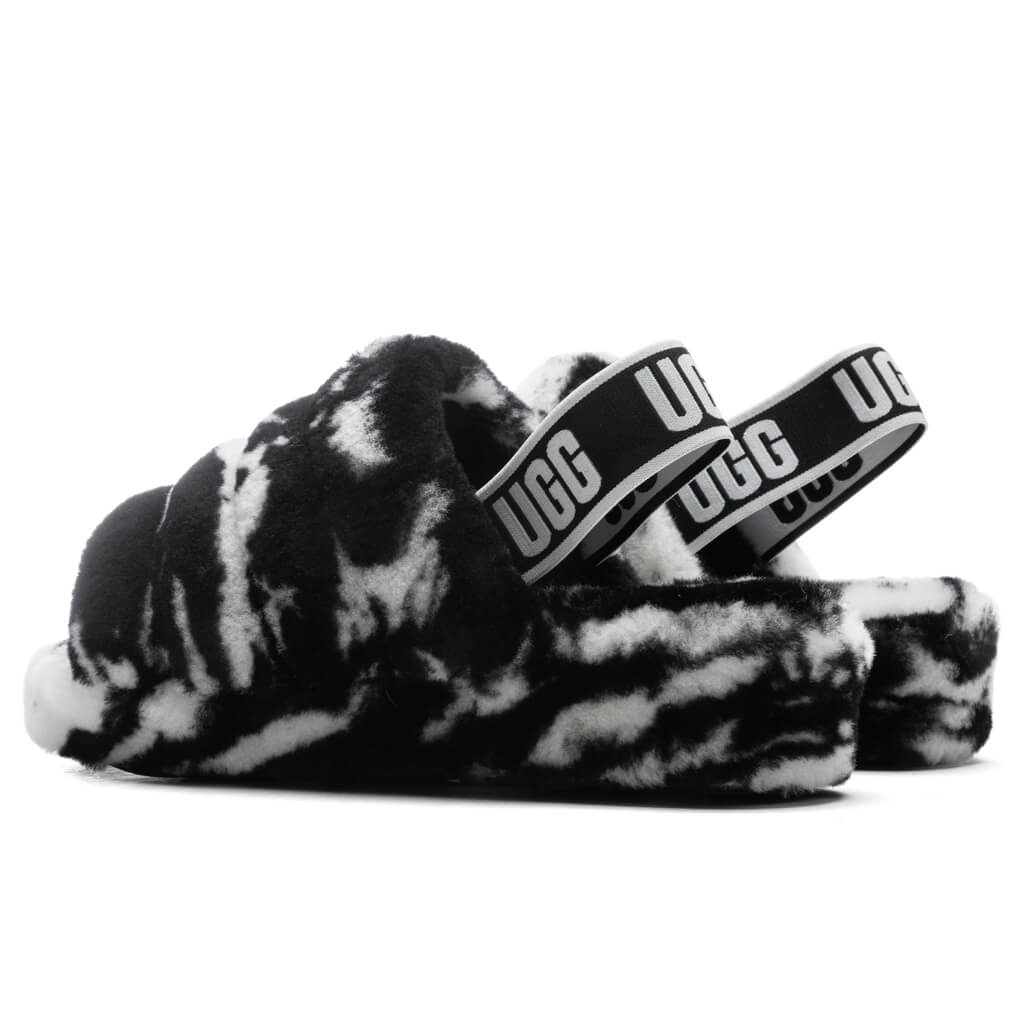 Womens Fluff Yeah Slide Marble Ugg – Гарантія оригінальності – детальний вид