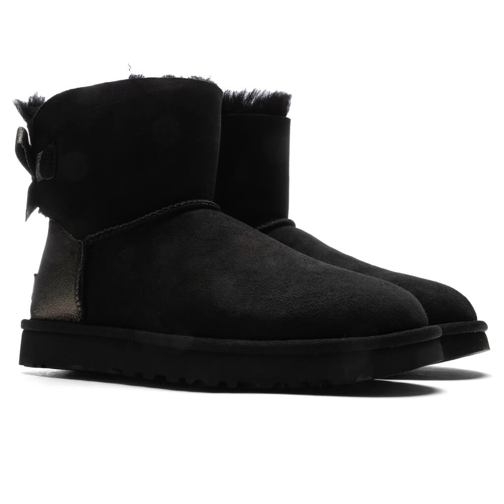 Оригінальна Womens Mini Bailey Bow Glitz Boot Ugg – вид ззаду