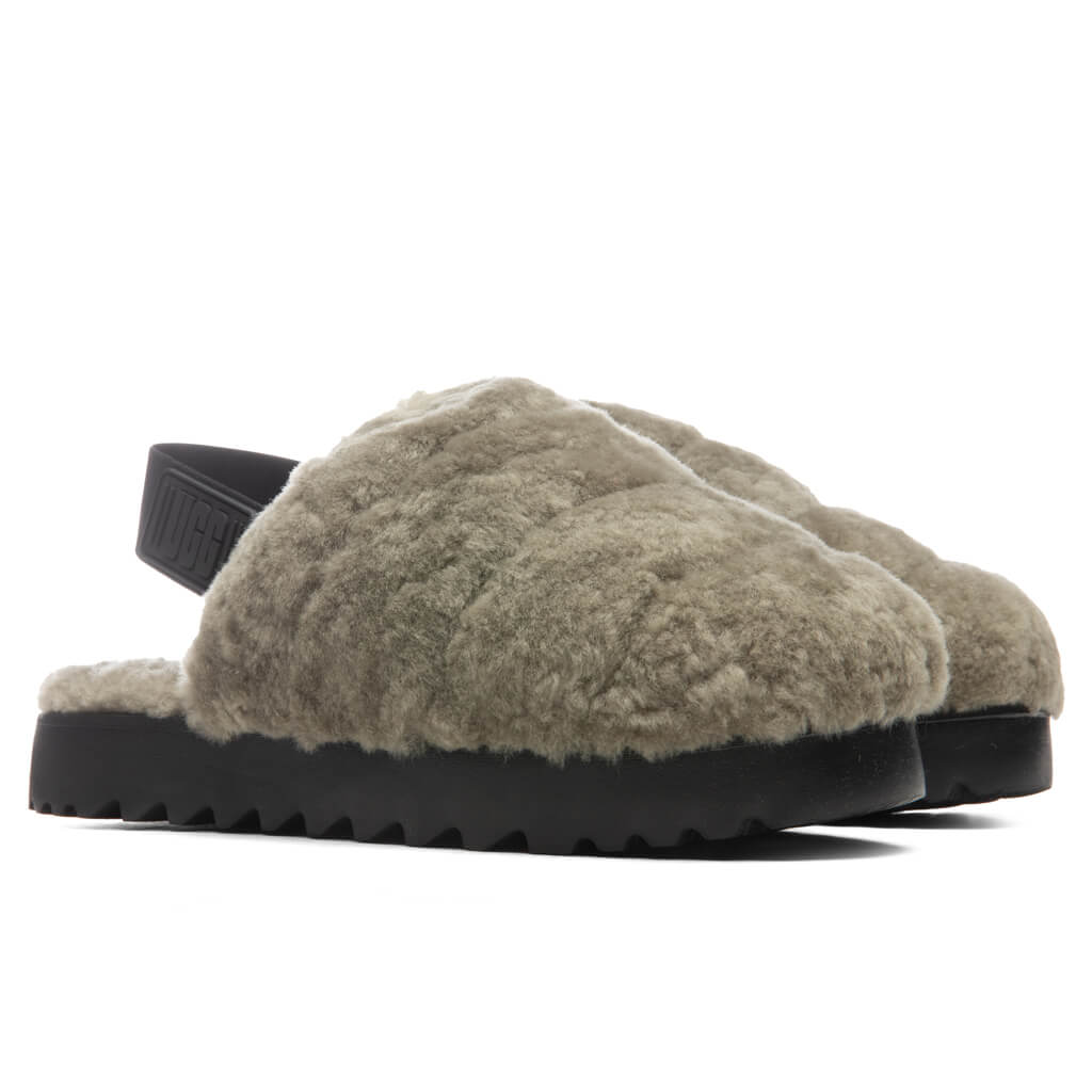 Оригінальна Womens Super Fluff Slipper Ugg – вид ззаду
