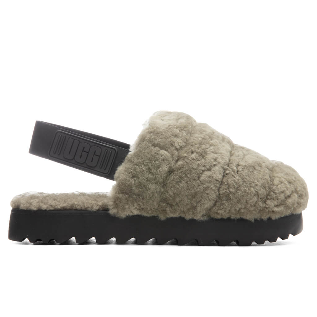 Оригінальна Womens Super Fluff Slipper Ugg – боковий вид
