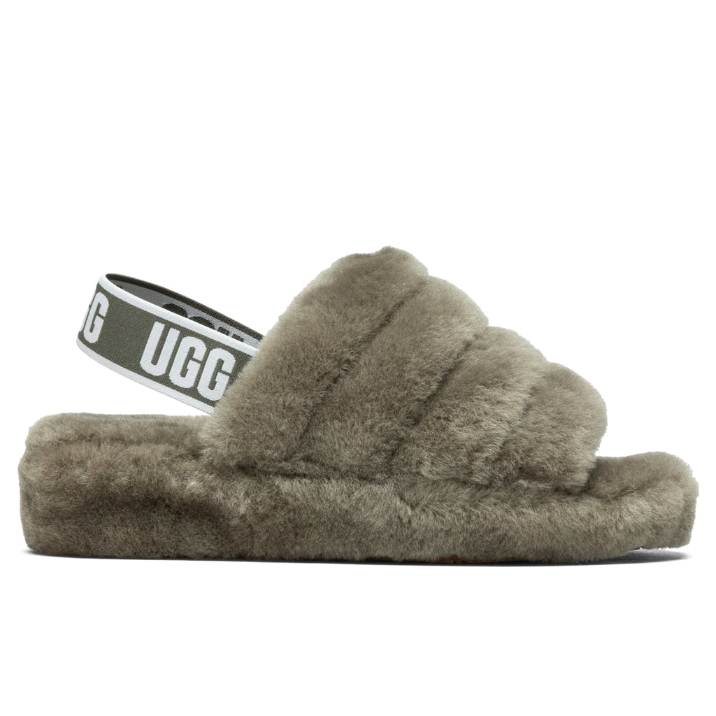 Оригінальна Womens Fluff Yeah Slide Ugg – боковий вид