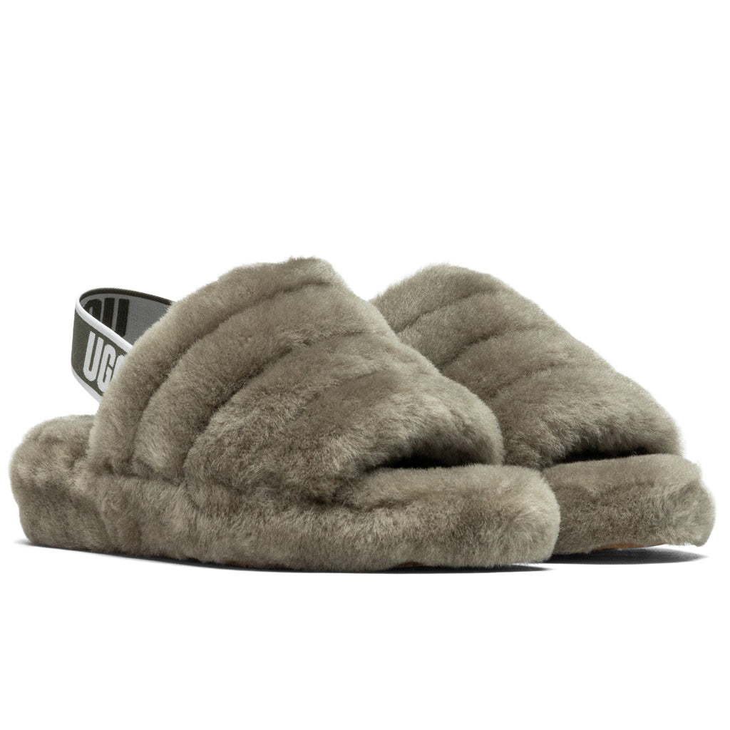 Оригінальна Womens Fluff Yeah Slide Ugg – вид ззаду