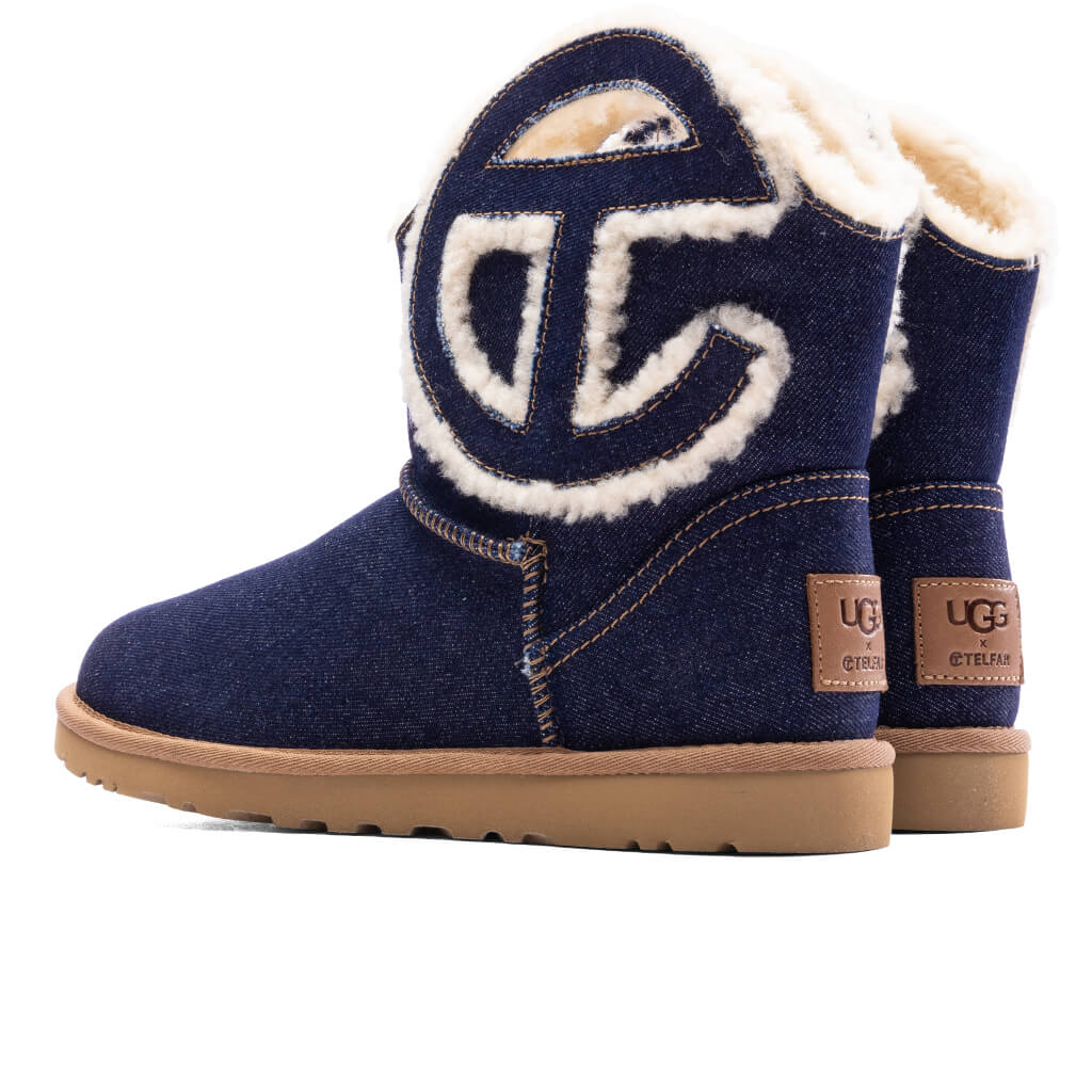 Оригінальна Logo Mini Boot Indigo Denim Ugg – детальний вид