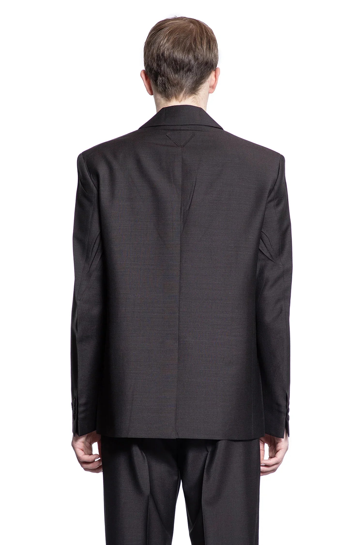 Mohair Wool Single-Breasted Jacket Prada – Гарантія оригінальності – збільшений вид