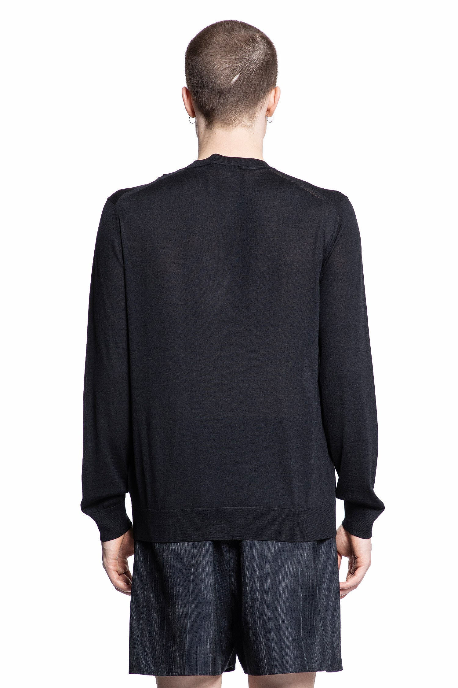 Virgin Wool Logo Sweater Prada – Гарантія оригінальності – детальний вид