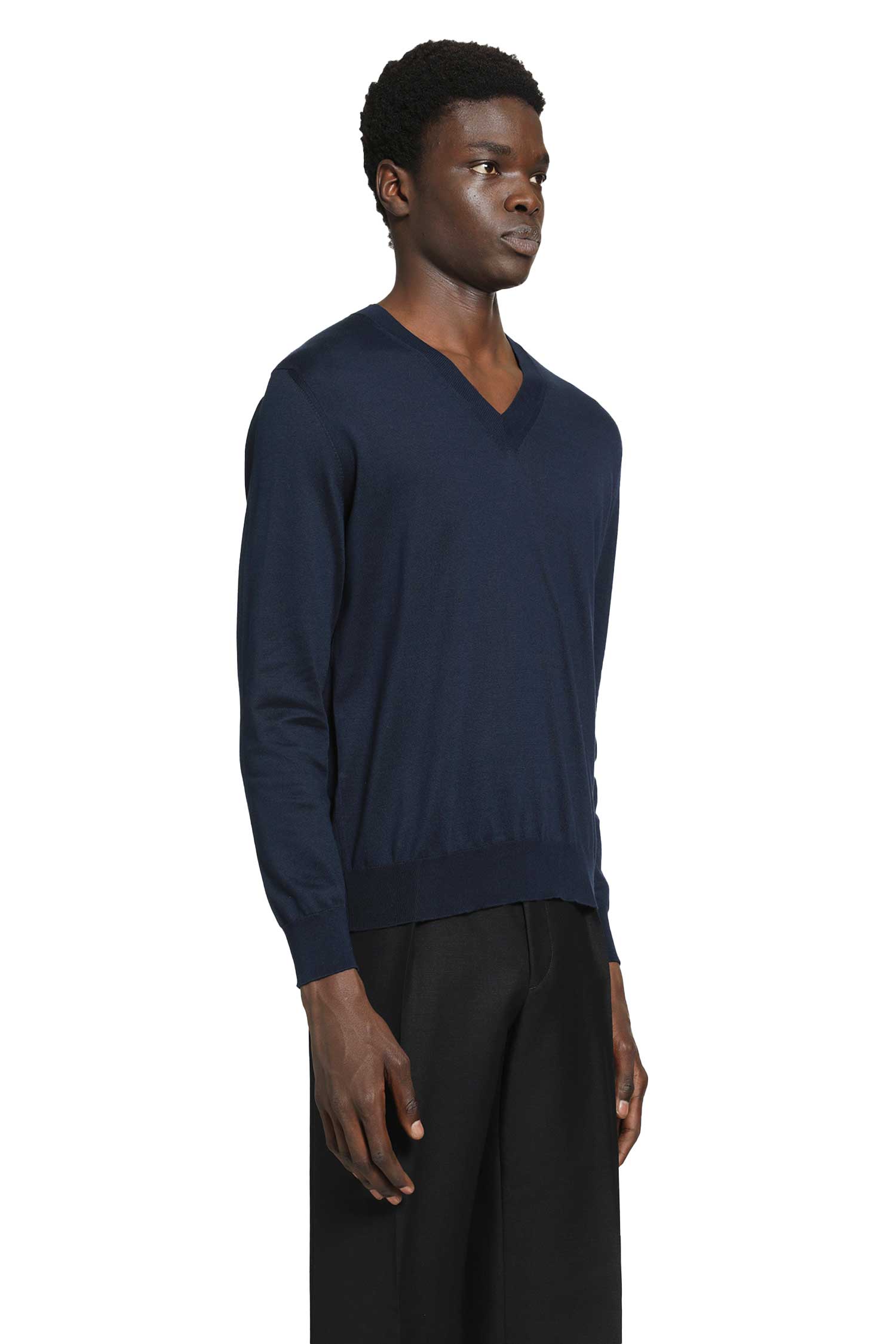 Cotton V-Neck Sweater Prada оригінал – Купити в Україні – детальний вид