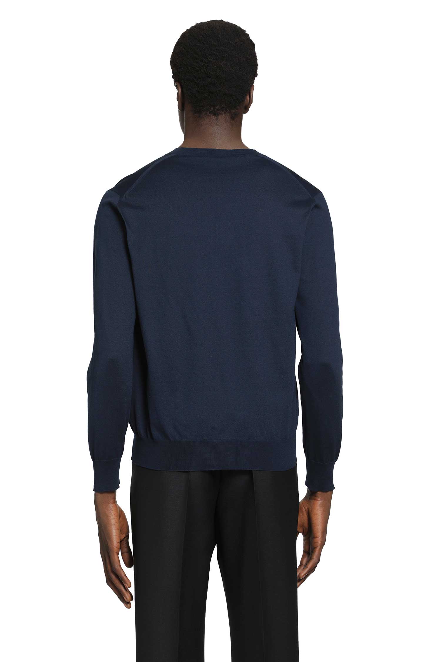 Cotton V-Neck Sweater Prada оригінал – Купити в Україні – збільшений вид