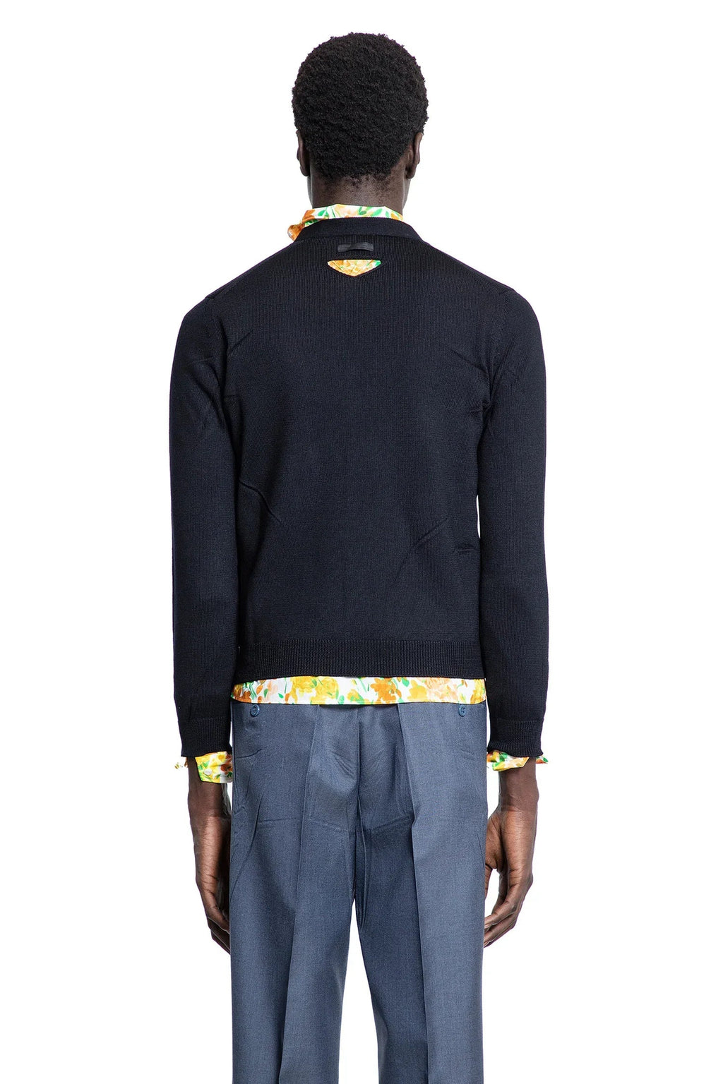 Man Black Knitwear Prada – Гарантія оригінальності – збільшений вид