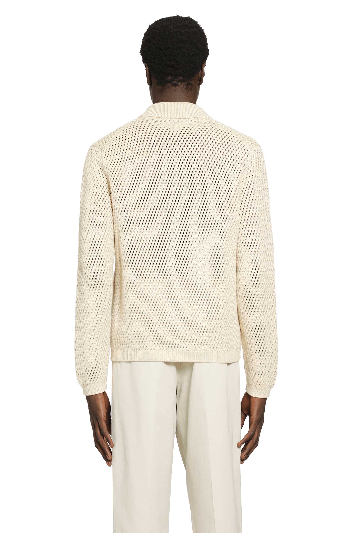 Оригінальна Linen And Cotton Cardigan Prada – детальний вид