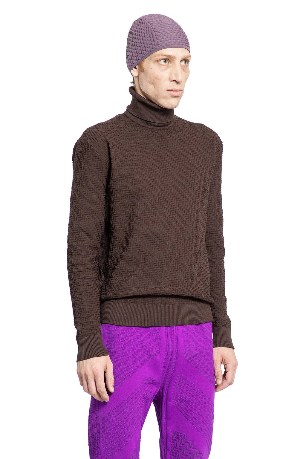 Jacquard Knit Sweater Prada – Гарантія оригінальності – вид ззаду