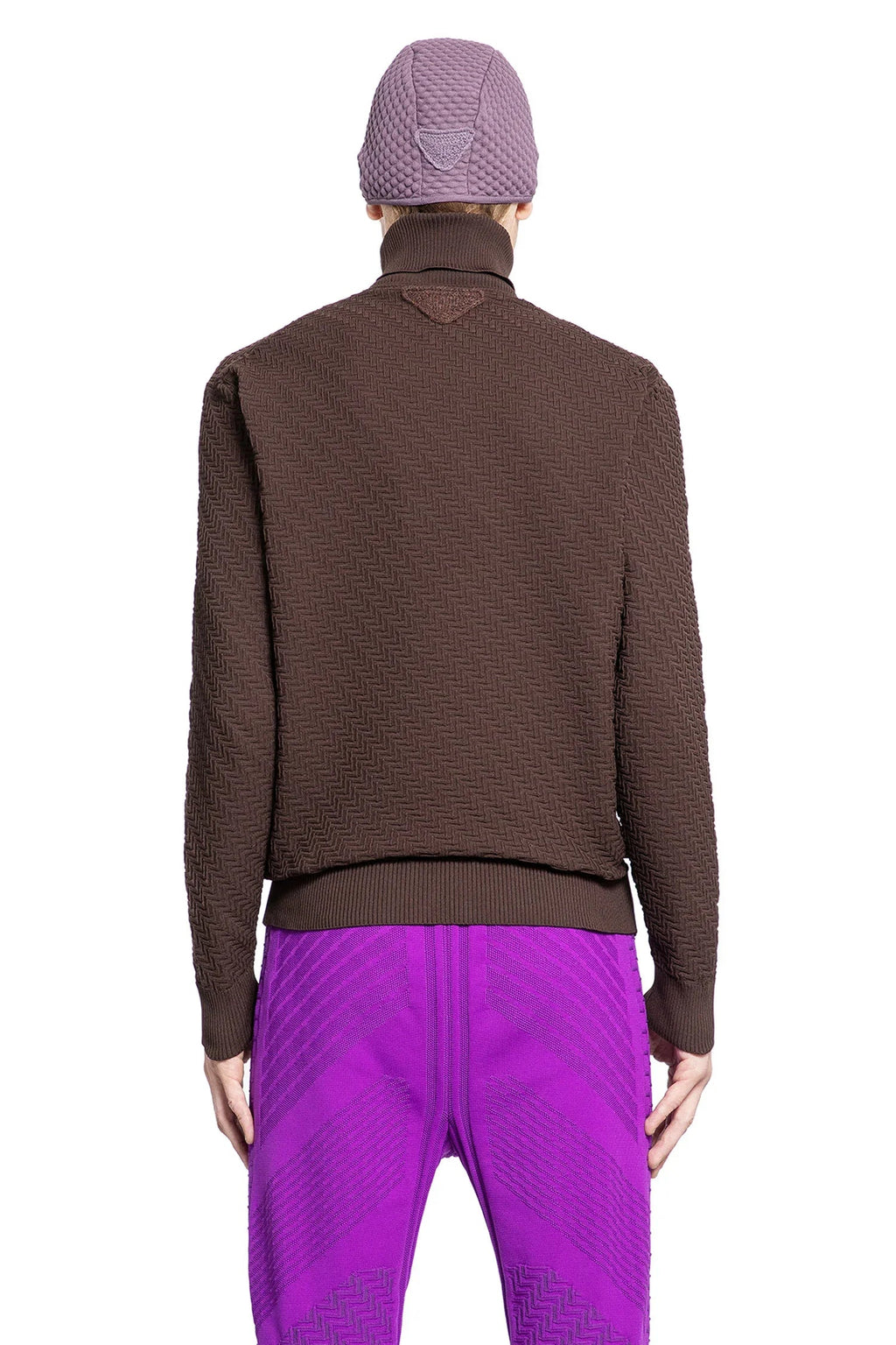 Jacquard Knit Sweater Prada – Гарантія оригінальності – детальний вид