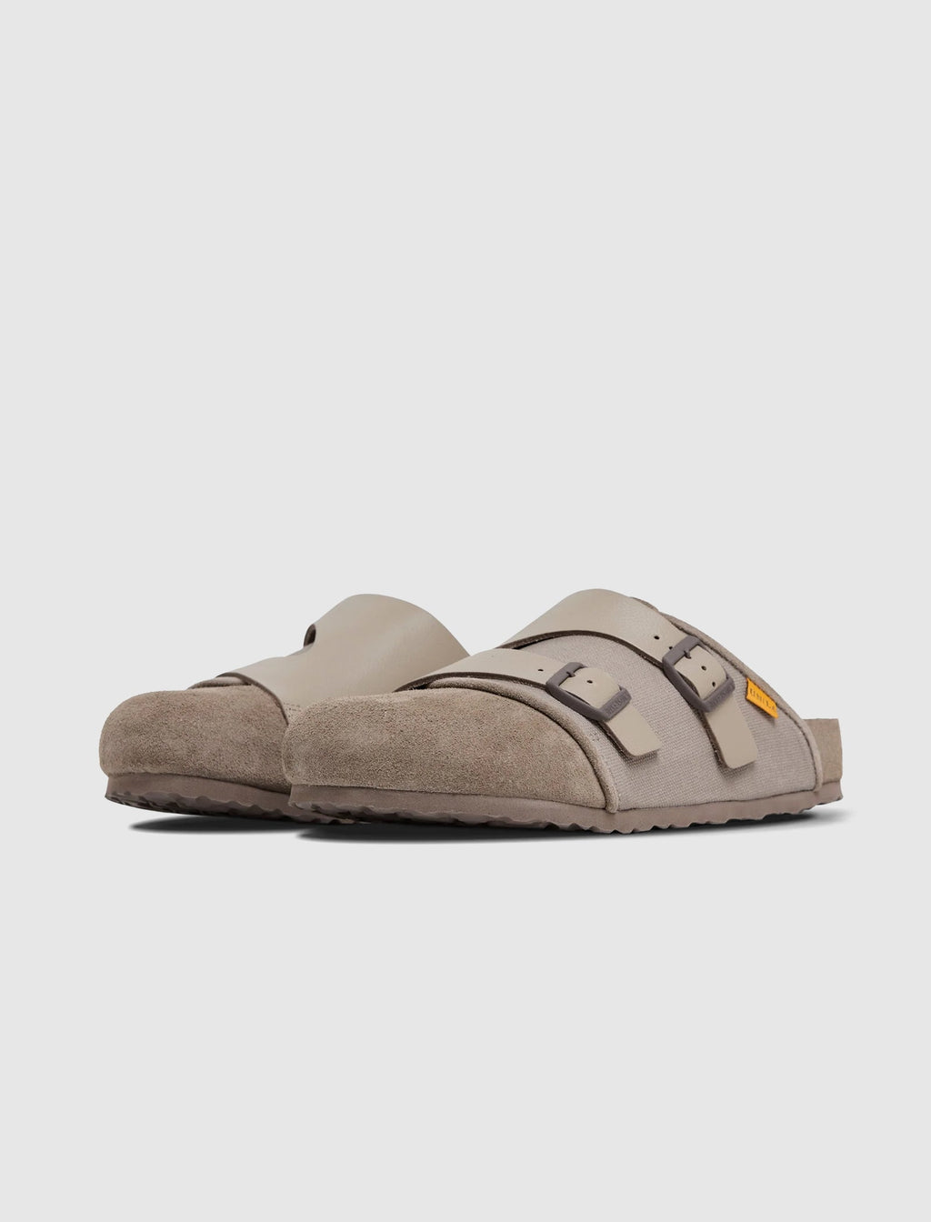 Union X Bimshire Clog Beige Taupe Birkenstock оригінал – Купити в Україні – вид ззаду