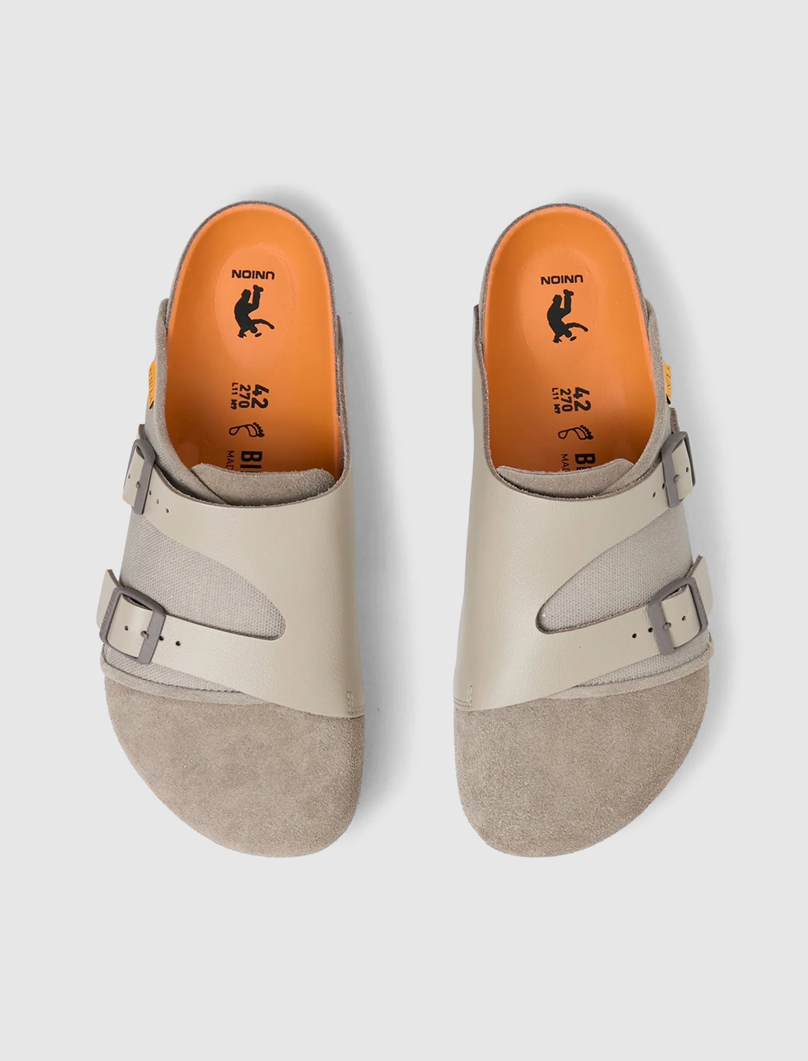 Union X Bimshire Clog Beige Taupe Birkenstock оригінал – Купити в Україні – детальний вид - BIRKENSTOCK